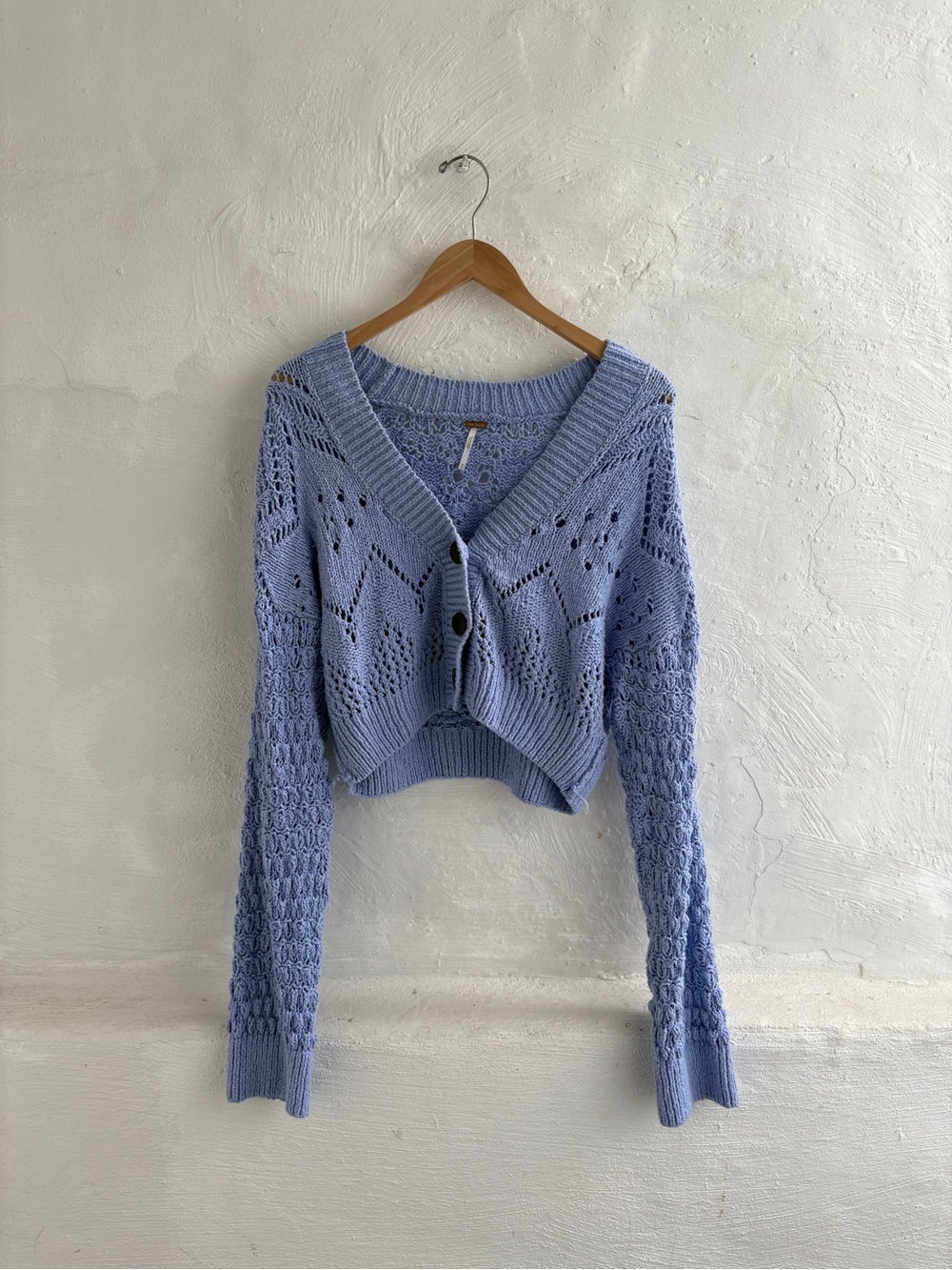 free people Chloe Crop Cardigan